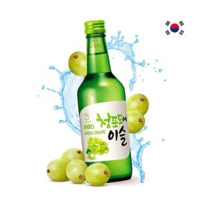 Soju Jinro sabor Uva Verde