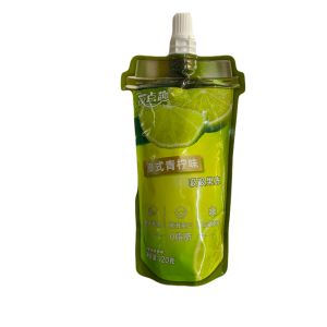 jugo de caña de azúcar NFC sabor a lima tailandesa de la marca Youdianqu.