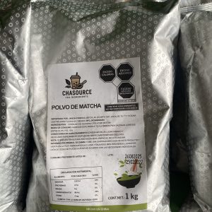polvo de té matcha de la marca Chasource.1kg